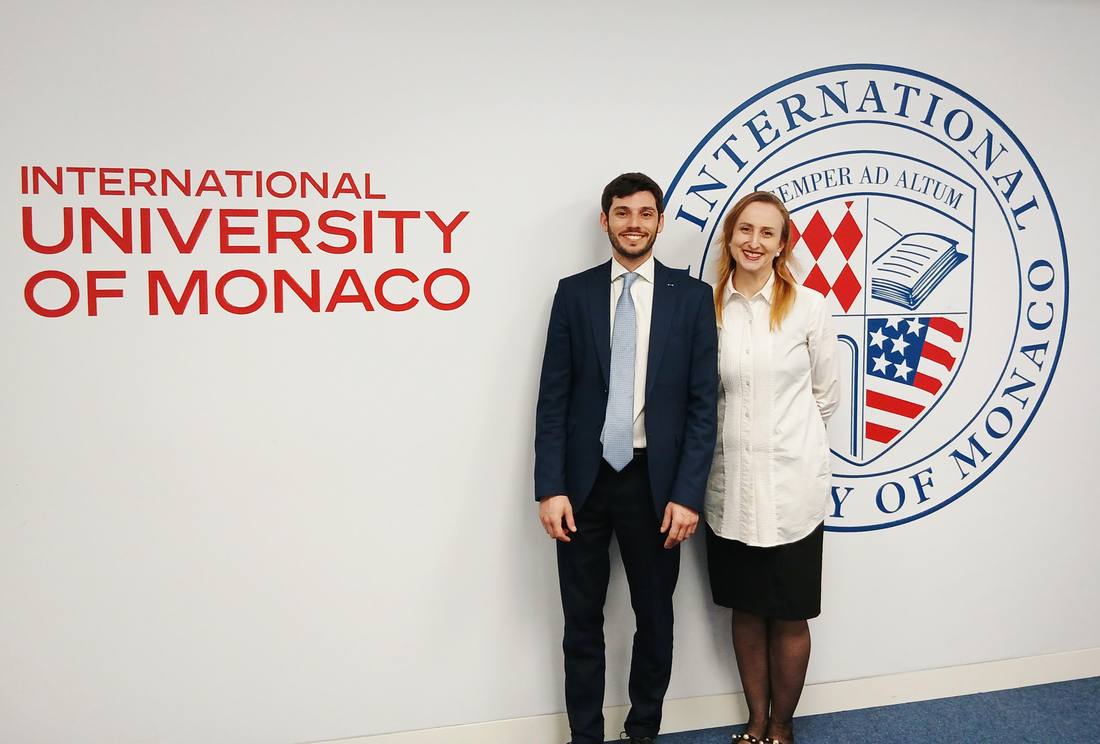 Alessandro at the International University of Monaco